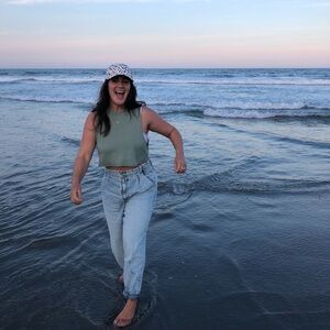 Adjustable Garage Relaxed Fit Mom Jeans